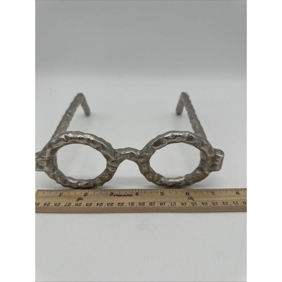 Sagebrook Home Abstract Round Glasses Aluminum Sculpture Decoration, Room or ... - Picture 4 of 4